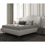 Modern Geometric Shape Bed
