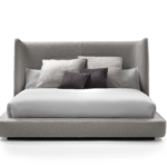 Curved Headboard Bed