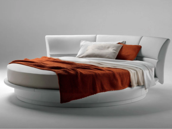 High-End Luxury Round Bed