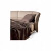 Designer circular bed with plush cushioning