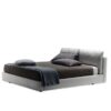Pillow Effect Upholstered Bed