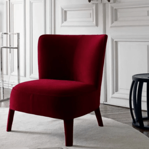 Modern Occasional Chair Red