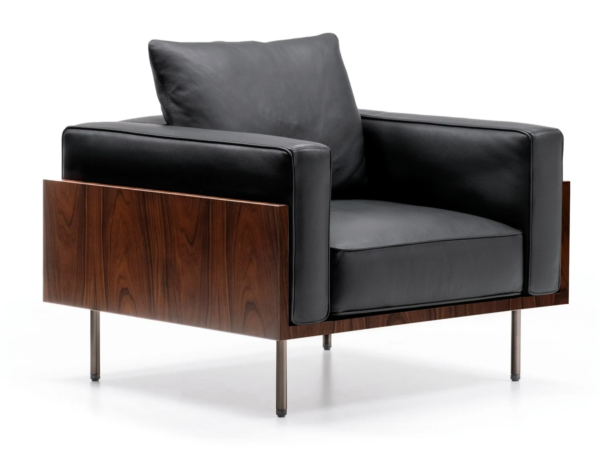 Elegant Low Backed Armchair