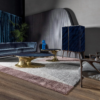 Luxury Dusky Blue Sofa