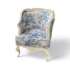 Elegant Baroque Blossom Chair with intricate wood carvings