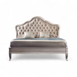 Florence Bed with tufted upholstered headboard