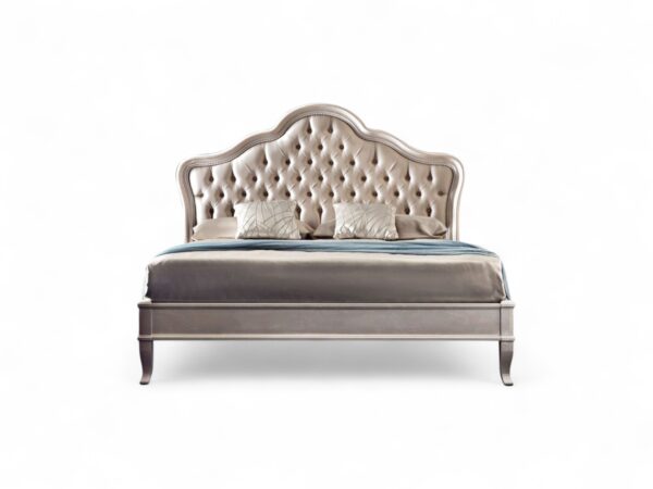 Florence Bed with tufted upholstered headboard