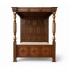 Classic handcarved canopy Bed in teakwood
