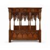 Grand Four-Poster Bed handcrafted from teakwood