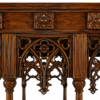 Canopy Bed handcrafted from teakwood