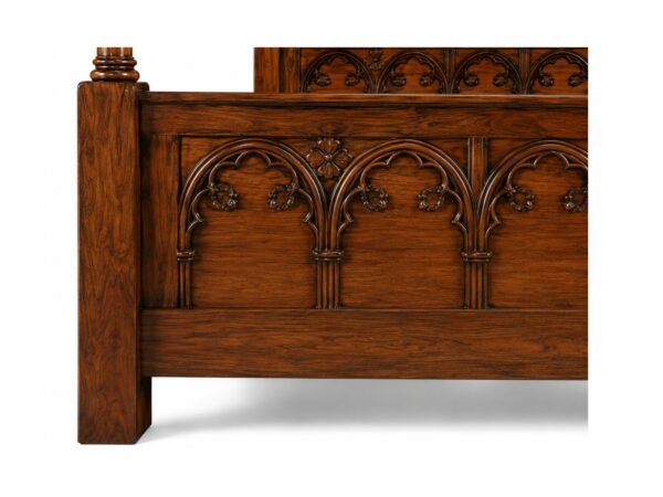 Four-Poster Bed handcrafted from teakwood