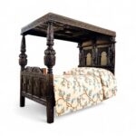 Ebony Grandeur Canopy Bed