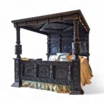 Victorian Carved Bed