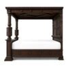 Grand Victorian canopy bed for luxury interiors