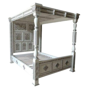 Wooden Carving Bed-16