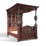 Royal Gothic Canopy Bed