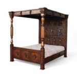 Classic Carved Four Poster Bed
