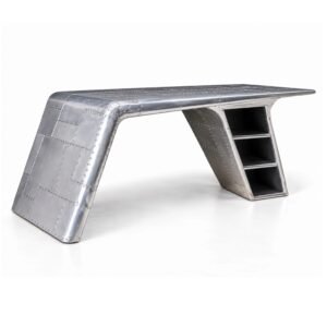 Aviator Table with aluminium riveting