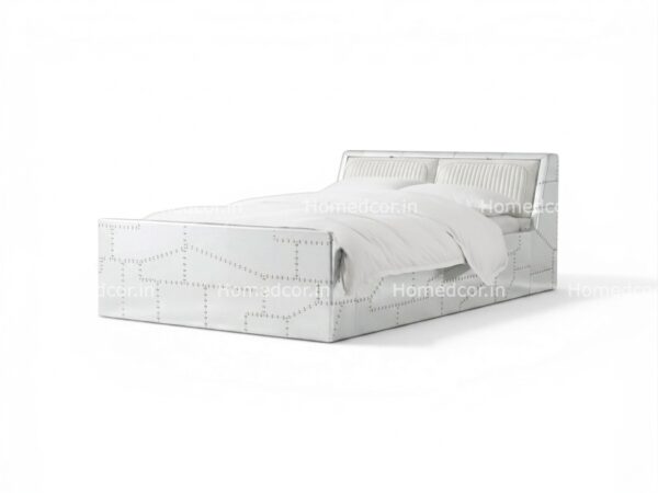 Luxury metal clad aviator bed