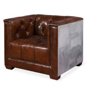 Aviator Chesterfield Armchair