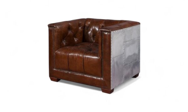 Aviator Chesterfield Armchair