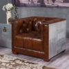 Aviator Chesterfield Armchair