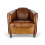 Aviator All Leather Armchair