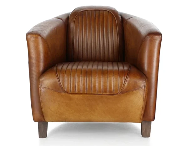Aviator All Leather Armchair