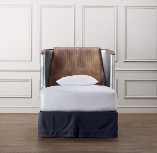 Aviator Tall Headboard Bed
