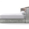 Aircraft inspired metal bed frame
