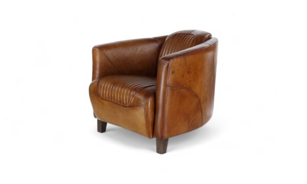 Aviator All Leather Armchair