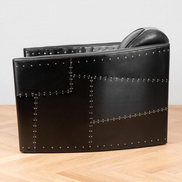 Aviator All Leather Armchair