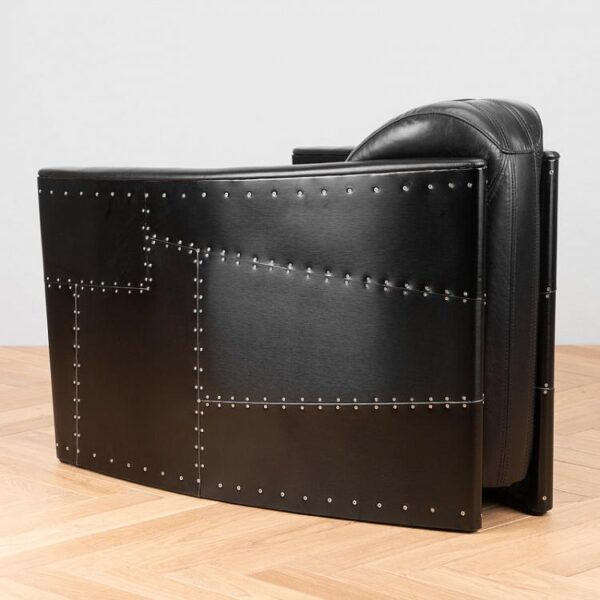 Aviator All Leather Armchair