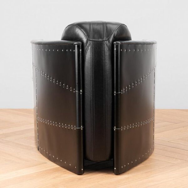 Aviator All Leather Armchair