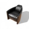 Aviator All Black Armchair