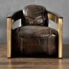 Aviator Golden Armchair