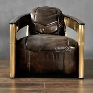 Aviator Golden Armchair