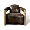 Aviator Brass Dakota Armchair luxury design