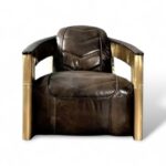 Aviator Golden Armchair