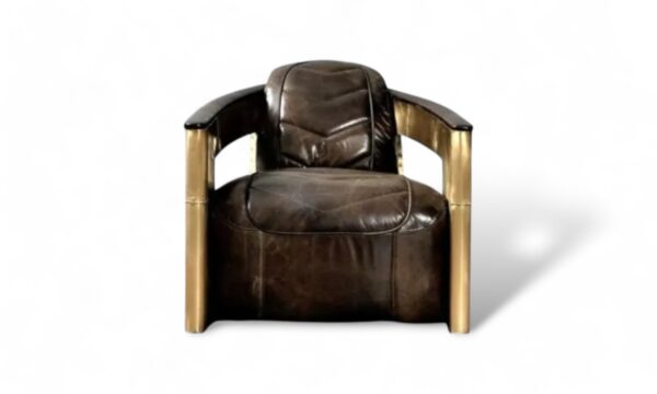 Aviator Brass Dakota Armchair luxury design