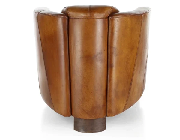 Aviator All Leather Armchair