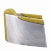 Aviator Yellow Leather Chair
