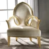Gold Leaf Occasional Chair