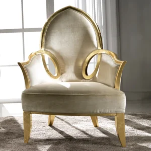 Gold Leaf Occasional Chair