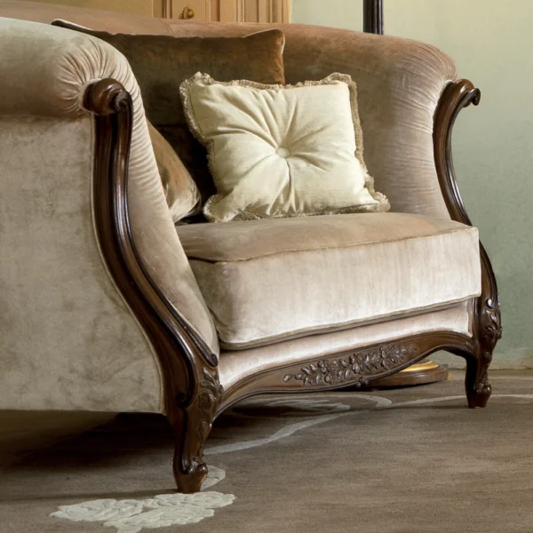 Two Tone Italian Armchair