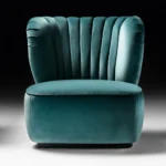 Velvet Occasional Chair
