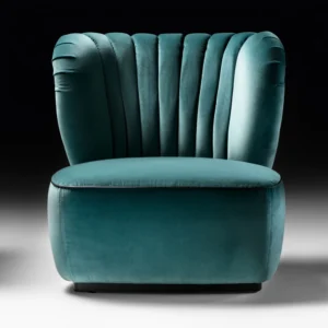 Velvet Occasional Chair