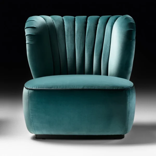 Velvet Occasional Chair