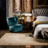 Velvet Occasional Chair