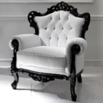 Baroque Leather Armchair
